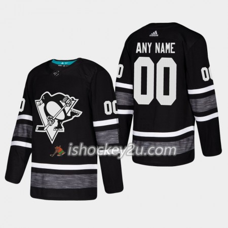 Mænd NHL Pittsburgh Penguins Trøje Tilpasset Sort 2019 All-Star Adidas Authentic